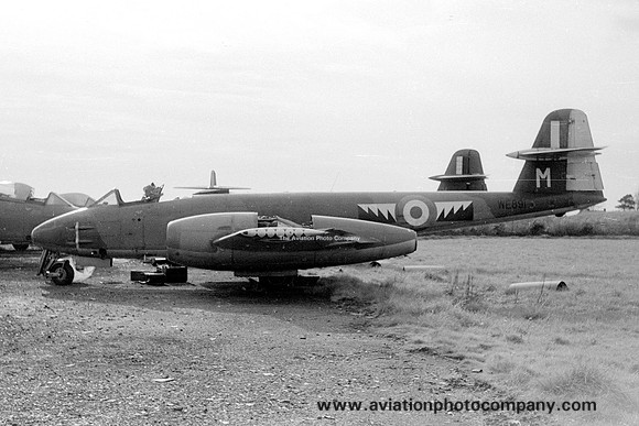 RAF 610 Squadron Gloster Meteor F.8 WE891/M (1959)
