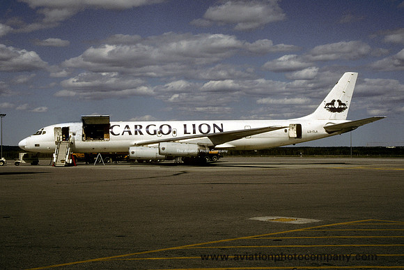Cargo Lion Douglas DC-8-62F LX-TLA (1996)