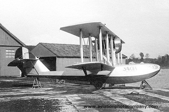 Italian Air Force Savoia S-59S Flying Boat