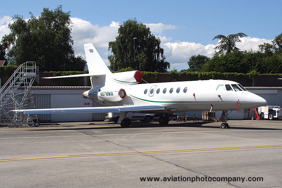 Ovation Air Group Inc Dassault Falcon 50 N678MA at Geneva (2008)