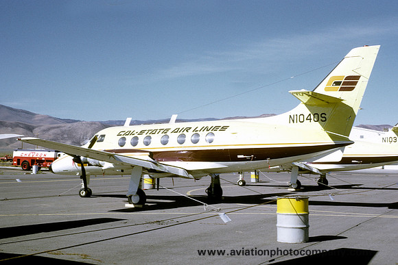 Cal State Air Line Handley Page Jetstream 1 N1040S (1970)