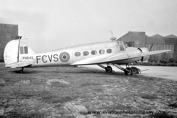 RAF EFS Avro Anson C.19 PH843