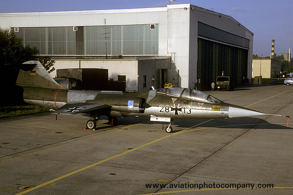 German Air Force JBG34 Lockheed TF-104G Starfighter 28+13