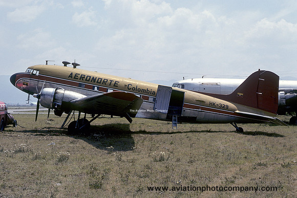 Aeronorte Douglas C-47-DL HK-329 (1979)