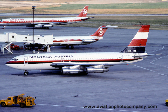 Montana Flugbetrieb Boeing 707-138B OE-IRA (1978)