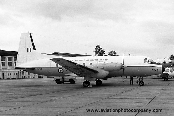 RAF 32 Squadron Avro Andover CC.2 XS794 at RAF Leuchars