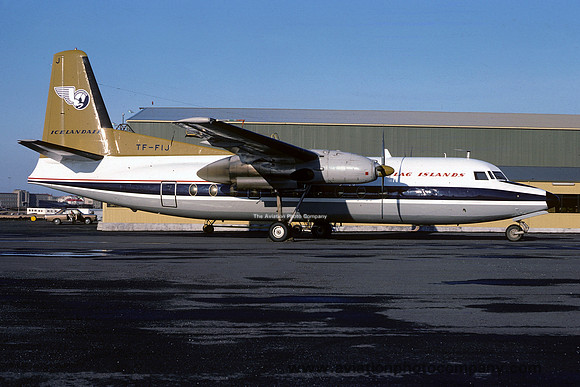 Icelandair Fokker F-27 TF-FIJ (1977)