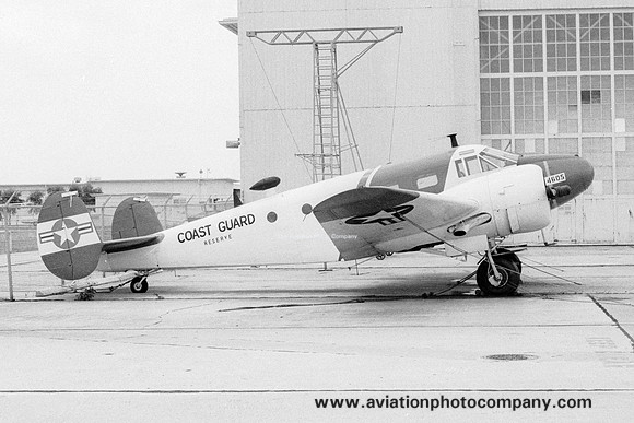 US Coast Guard Reserve Beech TC-45J CG4605 (1970)