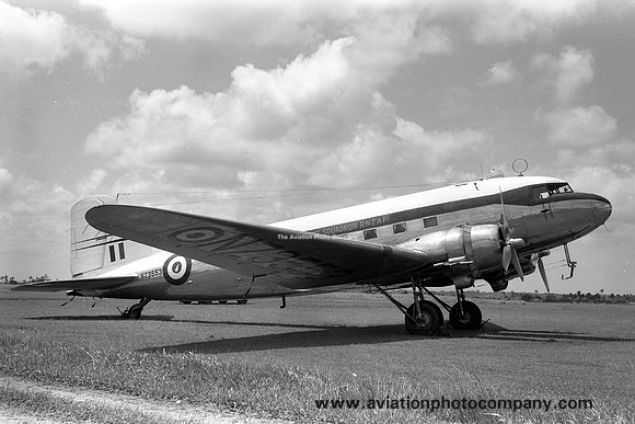 RNZAF 42 Squadron Douglas C-47B NZ3553 (1959)