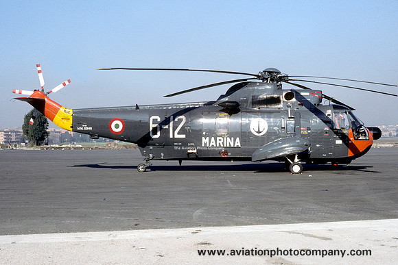 Italian Navy Sikorsky SH-3D Sea King MM5014N/6-12 (1980)