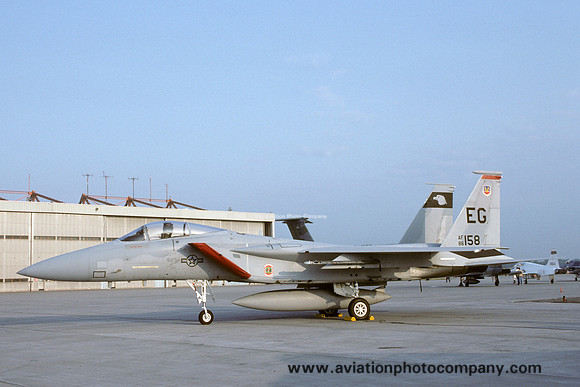 USAF 33 FW 60 FS McDonnell Douglas F-15C Eagle 86-0158/EG (1992)