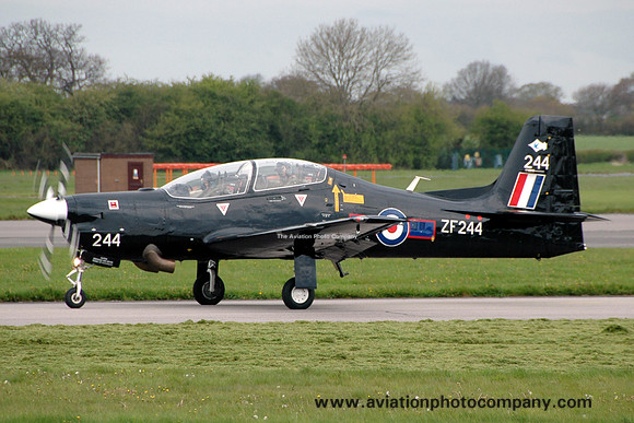 RAF 72 Squadron Short Tucano T.1 ZF244 at RAF Linton-on-Ouse (2012)