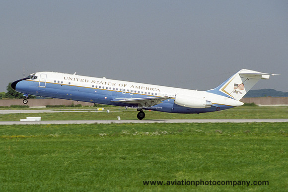 USAF SHAPE HQ Douglas C-9A 71-0876 (2000)