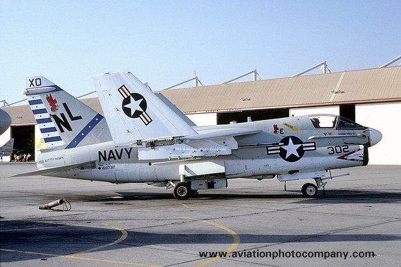 US Navy VA-22 LTV A-7E Corsair 160737/NL-302 (1980)