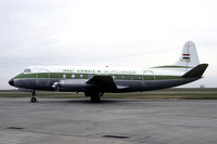 Iraqi Airways Vickers Viscount YI-ACK at East Midlands (1978)