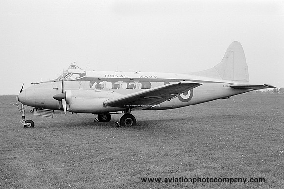 Royal Navy 781 Squadron De Havilland Sea Devon C.20 XJ348 (1966)