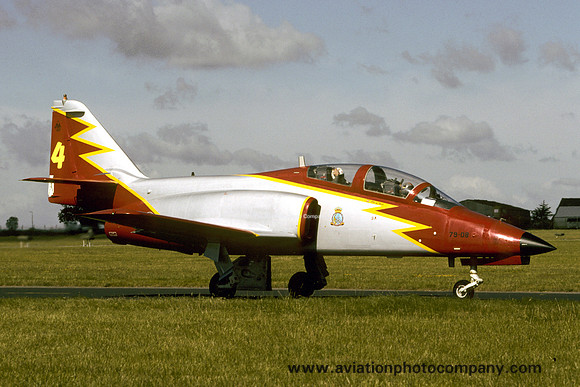 Spanish Air Force Patrulla Águila CASA C-101 E.25-08/79-08 (2004)