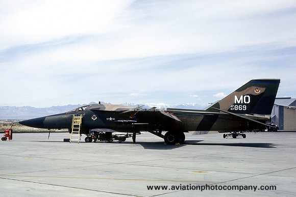 USAF 366 TFW 389 TFS General Dynamics F-111A Aardvark 67-0069/MO (1980)