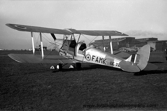 RAF 2 FTS De Havilland Tiger Moth DE720/FAMK