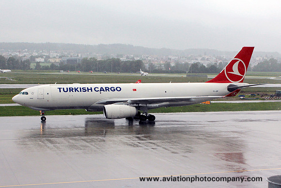 Turkish Cargo Airbus A330-200F TC-JDP at Zurich (2013)
