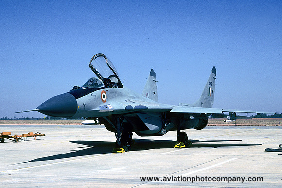 Indian Air Force 28 Squadron Mikoyan MiG-29A KB715 (2005)