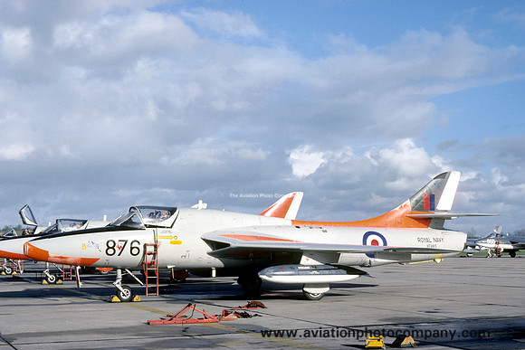 Royal Navy FRADU Hawker Hunter T.8 XF985/876 (1978)