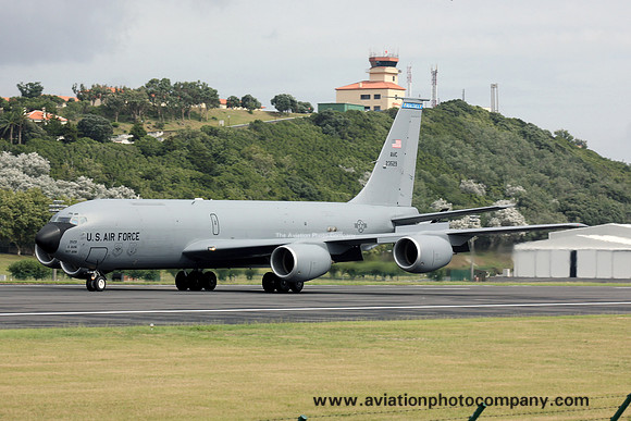 USAF 6 AMW 91 ARS Boeing KC-135R 62-3529 at Lajes (2013)