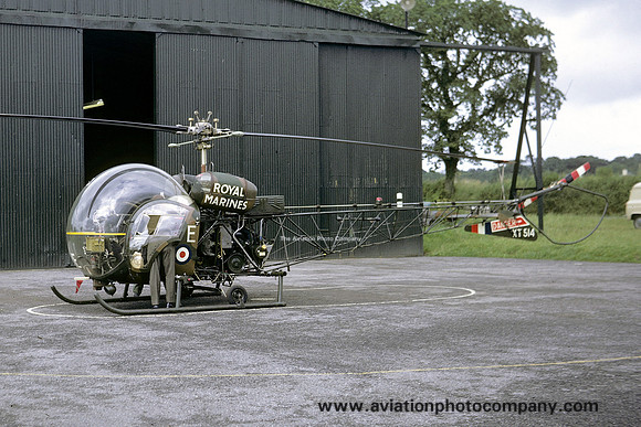 Royal Marines 3 CBAS Westland Sioux AH.1 XT514/E (1968)