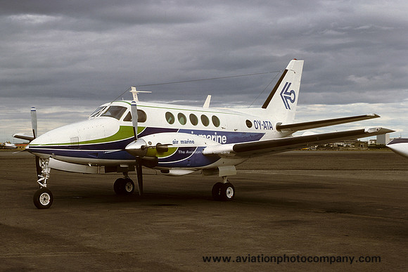 Air Marine Beech A100 King Air OY-ATA