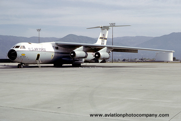 USAF 63 MAW Lockheed C-141A Starlifter 66-0610 (1980)