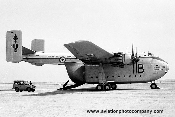 RAF 30 Squadron Blackburn Beverley C.1 XM119/B (1966)