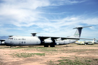 USAF 62/446 AW Lockheed C-141B Starlifter 65-0244 stored at AMARC Davis Monthan (2000)