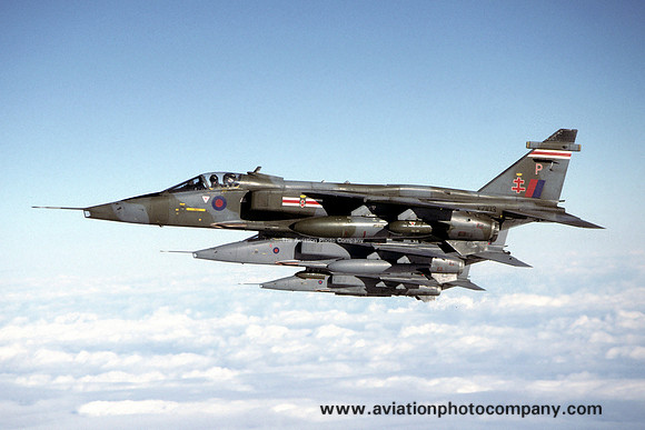 RAF 41 Squadron SEPECAT Jaguar GR.1 XZ103 (1997)