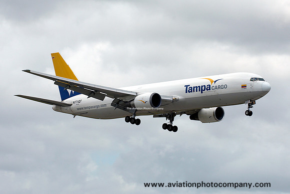 Tampa Cargo Boeing 767-200F N771QT at Miami IAP (2013)