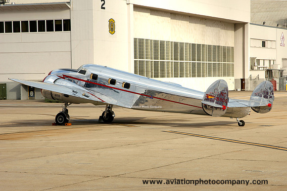 Lockheed 12A Electra Junior NC890 at MCAS Miramar (2008)