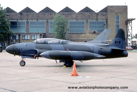Canadian Armed Forces 1 CAG Canadair CL-30 (CT-133 Silver Star) 133542 (1987)