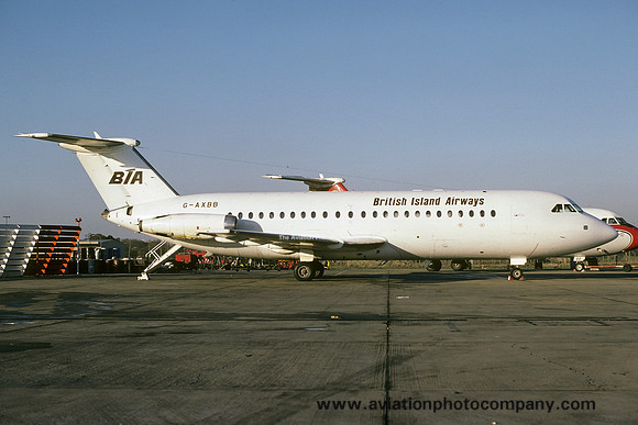 British Island Airways BAC 111-409 G-AXBB (1978)