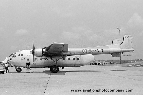 French Air Force ET63 Nord Noratlas 188/63-VO