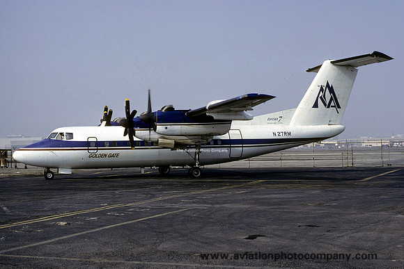Golden Gate DHC-7-100 N27RM (1980)