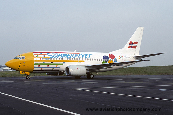 Somerflyet Boeing 737-500 LN-BRJ (1994)