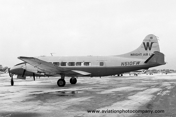 Wright Airlnes De Havilland DH.114 Heron 2B (Riley) N510FW (1969)