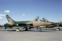 USAF AFRes 465 TFS Republic F-105D Thunderchief 62-4346/SH at Nellis AFB (1980)