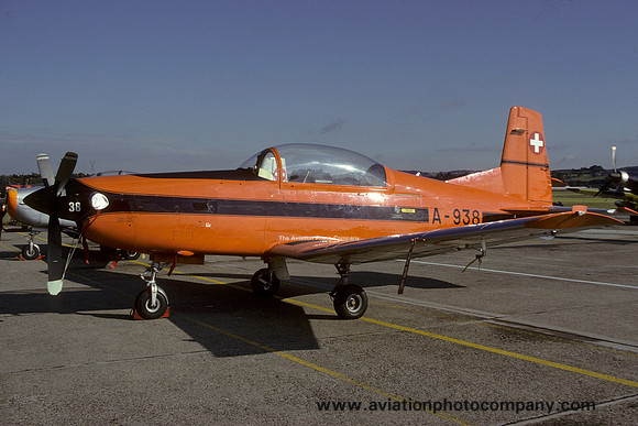 Swiss Air Force Pilatus PC-7 A-938 (1986)