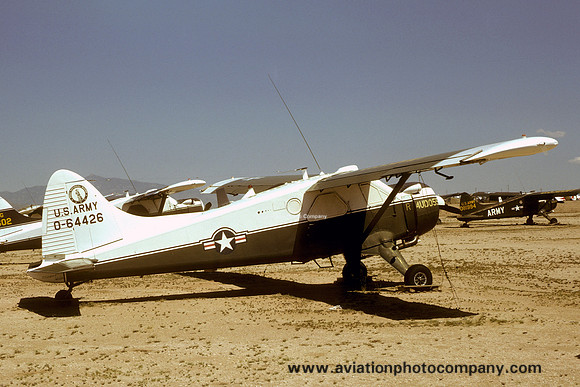 US Army DHC-2 U-6A Beaver 56-4426 at MASDC Davis Monthan (1977)