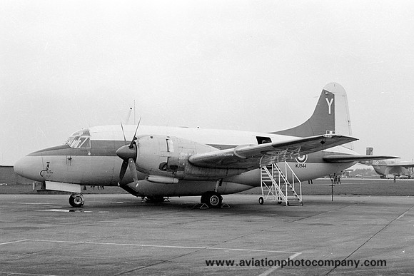RAF 6 FTS Vickers Varsity T.1 WJ944/Y at RAF Finningley (1976)