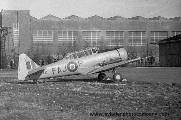 RAF 2 FTS North American Harvard IIB KF372/FAJ-P