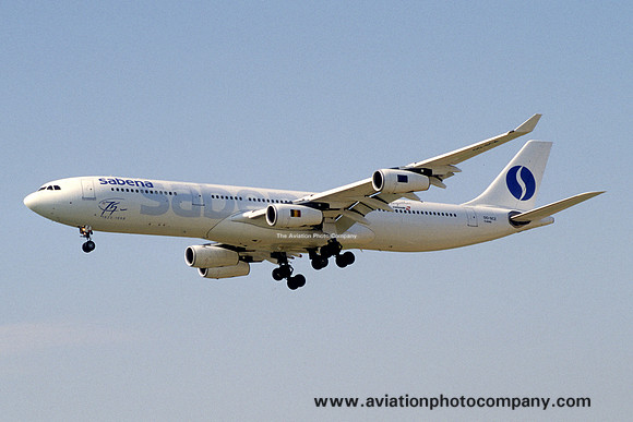 Sabena Airbus A340-300 OO-SCZ (1998)