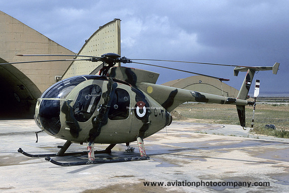 Jordanian Air Force 5 Squadron Hughes 369D (MD-500D) 503 91996)
