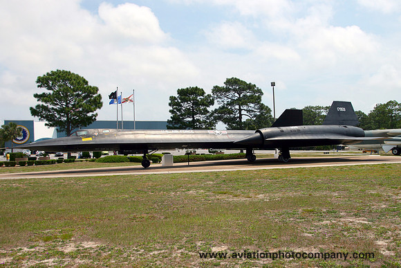 USAF Lockheed SR-71A Blackbird 61-7959 displayed at Eglin AFB (2011)