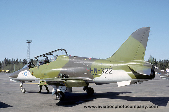 Finnish Air Force BAe Hawk T.51 HW-322 (1988)